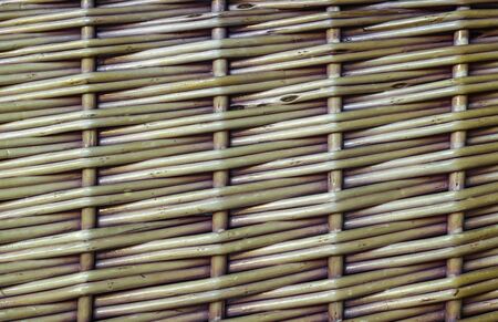 basket wicker texture crisscrossed pattern violet brownの写真素材