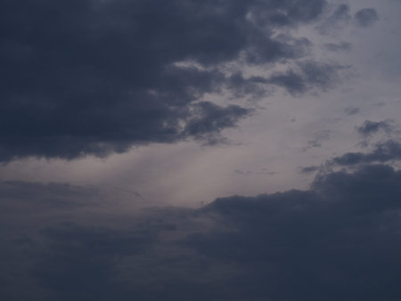 sky above the Srinagarind Dam