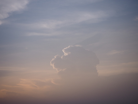 sunset skyの写真素材