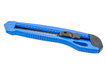 Cutter isolated on white backgroundの写真素材