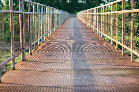 The old overpass in the cityの写真素材