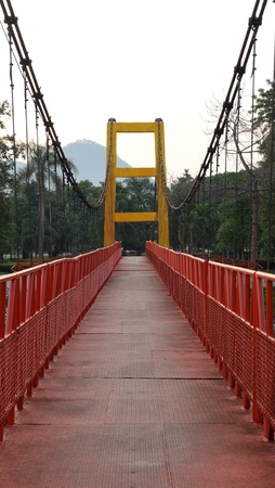 the way on bridgeの写真素材