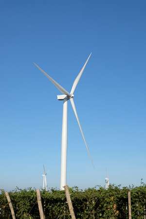 wind turbine in thailandの写真素材