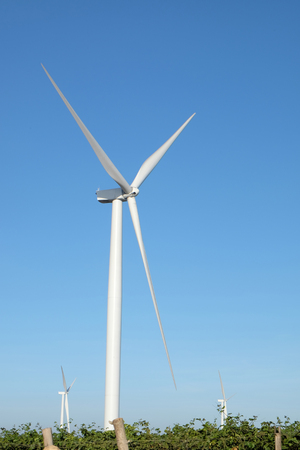 wind turbine in thailandの写真素材