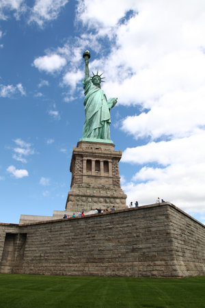 Statue of liberty in New York ,USA .のeditorial素材