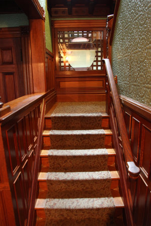 California, USA-December 12,2018:In Side the Winchester house is ghost house most famous in Californiaのeditorial素材