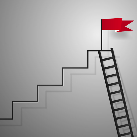 Different concept , Way to successのイラスト素材