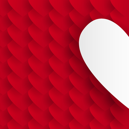 Valentine's day background with heartsのイラスト素材