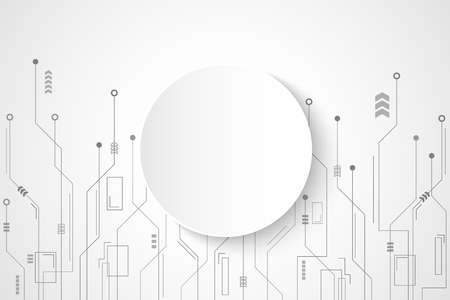 Abstract technology backgroundのイラスト素材