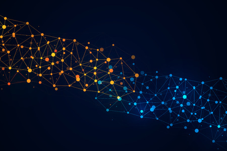 Abstract futuristic technology backgroundのイラスト素材