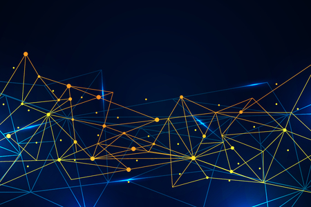 Abstract futuristic technology backgroundのイラスト素材