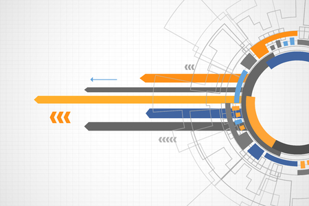 Abstract speed technology backgroundのイラスト素材