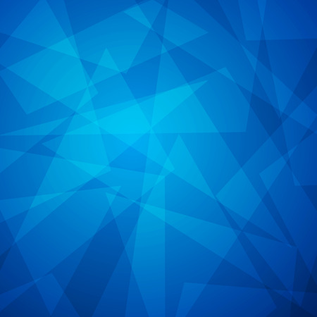 Abstract blue triangle backgroundの写真素材