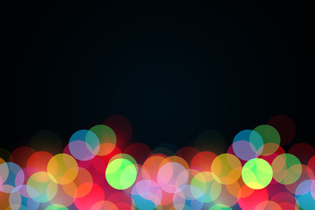 Abstract colorful bokeh backgroundのイラスト素材