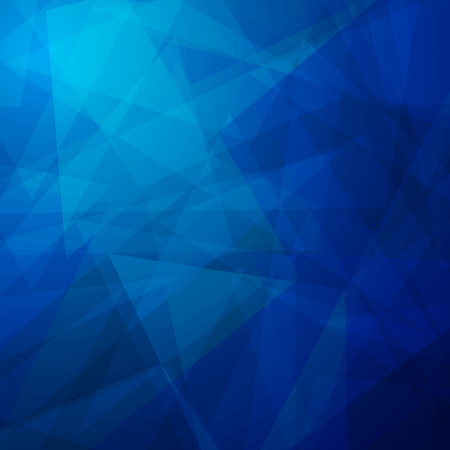 Abstract blue low poly triangle backgroundのイラスト素材