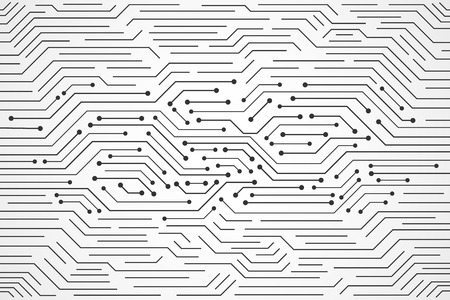 Abstract Technology Background , circuit board patternのイラスト素材
