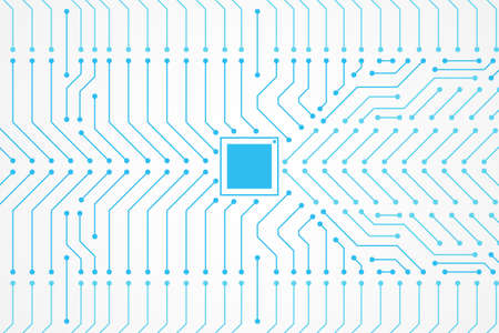 Abstract Technology Background, circuit board patternのイラスト素材