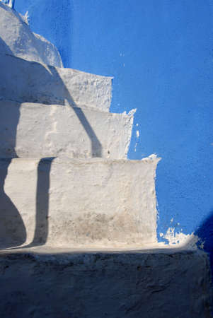 Oia Stairsの写真素材