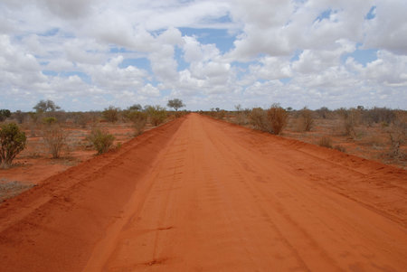 Tsavo East National Parcの写真素材