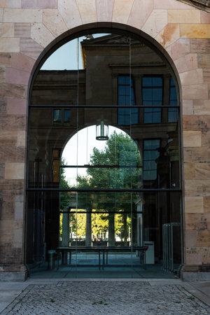 Berlin, Germany- September 18, 2018: The Alte Nationalgalerie ,Old National Gallery on Museum islandのeditorial素材