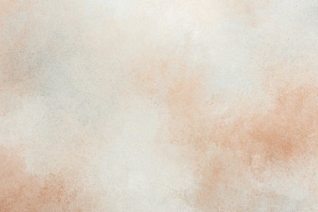 Abstract soft beige and gray background with a subtle texture, perfect for adding copy space and elegant design elements, top view and copy spaceの写真素材
