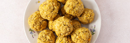 Gluten-free chickpea buns made with almond and chickpea flour, offering a straightforward,...