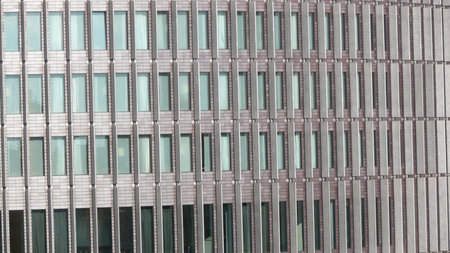 Windows of a hotel building in Berlin