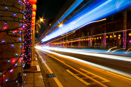 Lights stream