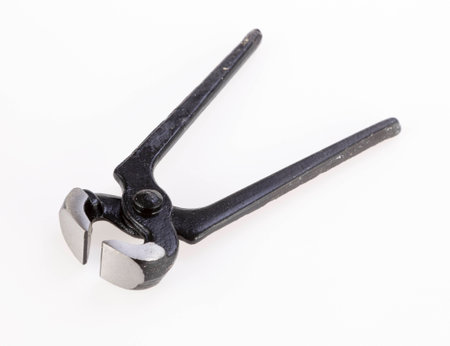 Pincers isolated on whiteの写真素材