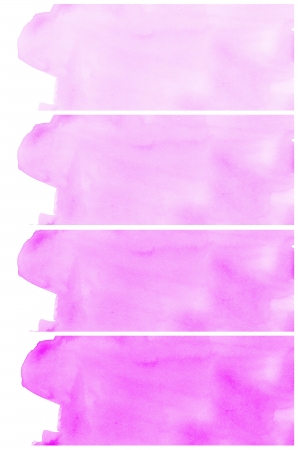 Set Of purple Abstract watercolor background の写真素材