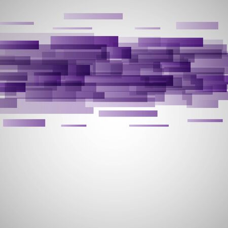 Abstract purple rectangles technology background, stock vectorのイラスト素材