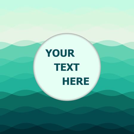 Abstract dark green background with curve lines, stock vectorのイラスト素材