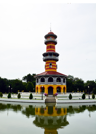 Bangpa-in Palaces Thailandのeditorial素材