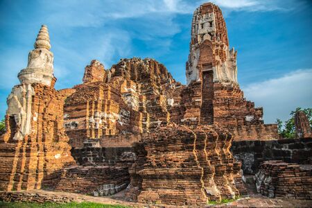 Mahathat Temple Thailand.の写真素材