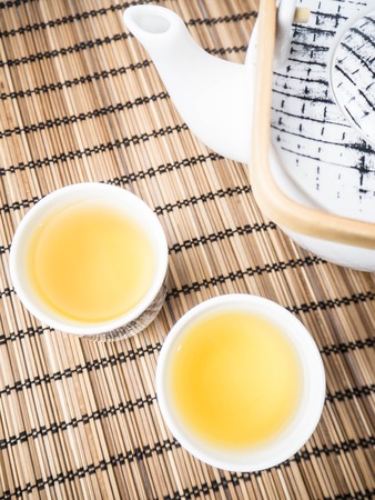 Hot chrysanthemum tea.  Drink for healthy conceptの写真素材