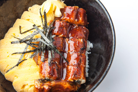 Unagi Don, Grilled Eel Rice Bowl, Japanese Food