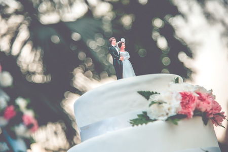 wedding cakeの写真素材