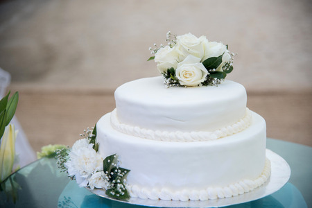 wedding cakeの写真素材