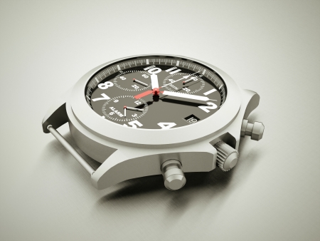 Sport watch renderedの写真素材