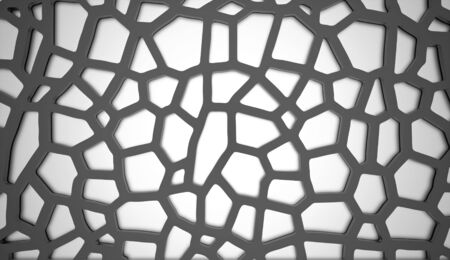 Abstract silver cells background renderedの写真素材