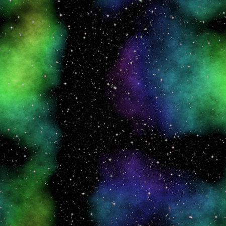 Stars space scenery generated