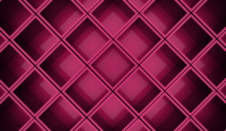 Pink abstract cubes background rendered