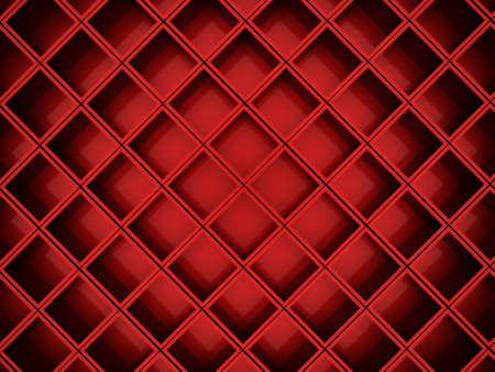 Red 3D Cubes background business concept renderedの写真素材