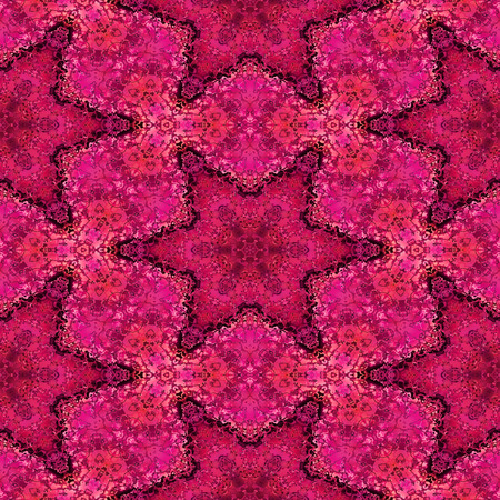 Mosaic texture background generated, seamless graphic.の写真素材