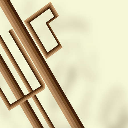 Striped brown vintage backgroundfor ypur designの写真素材