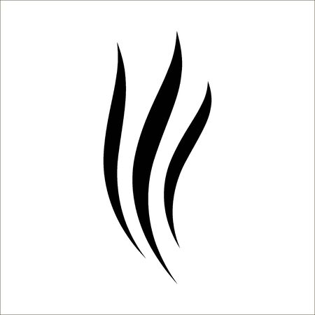 Smoke vector icon. Vector illustrationのイラスト素材