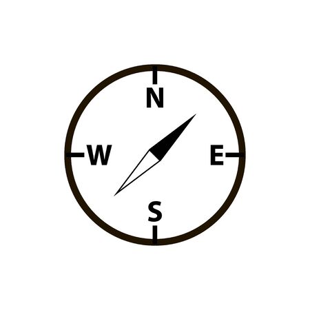 Compass vector icon. Vector design abstract illustration.のイラスト素材
