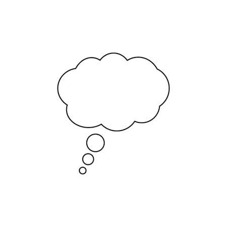 Dream cloud vector iconのイラスト素材