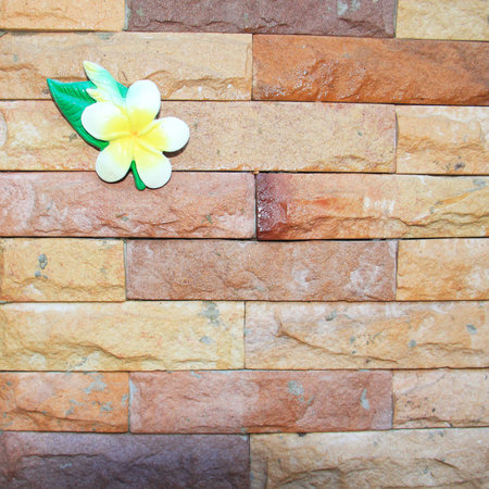 wall rock tileの写真素材