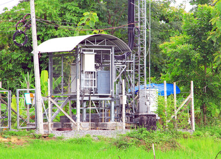 communication box control systemの写真素材